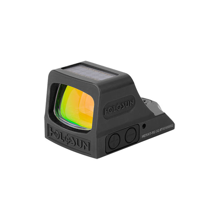 Viseur Reflex 508T - Réticule : Rouge - Bouton +/- et Panneau solaire - Titane - SANS Adaptateur