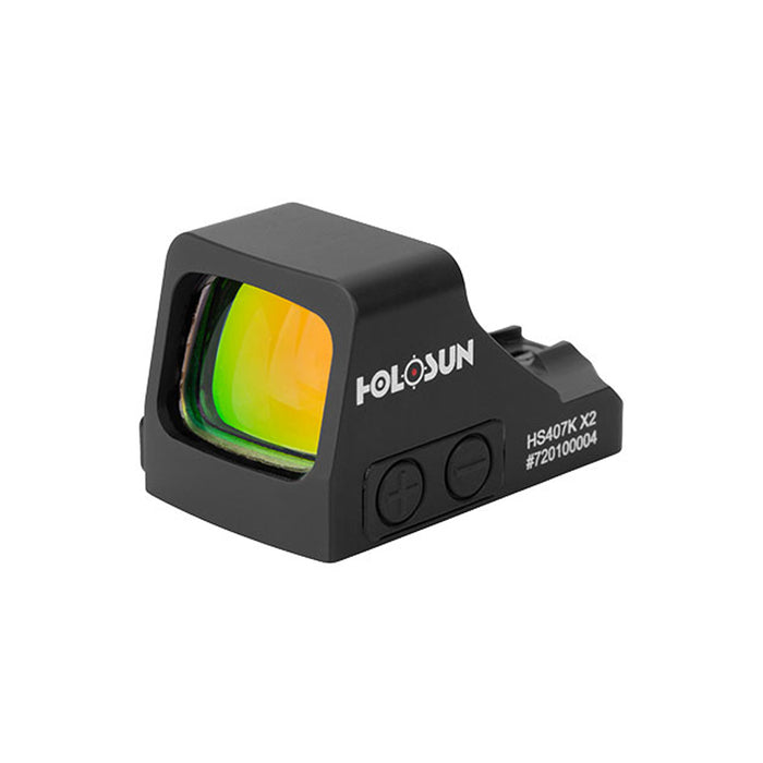 Viseur Reflex 407K X2 - Réticule : Dot 6 MOA Rouge - Bouton +/- - SANS Adaptateur