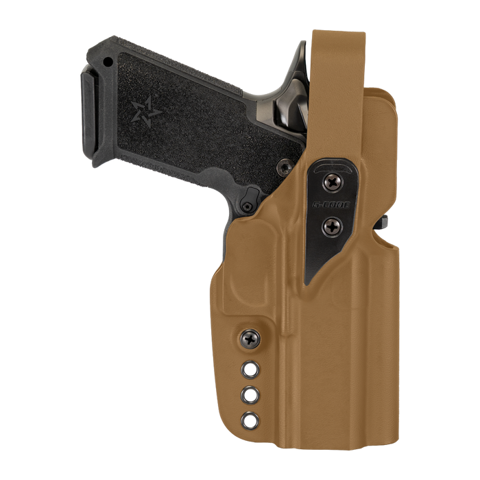 Holster XSR / Rétention niveau 2 / sans lampe - Kydex Coyote Tan