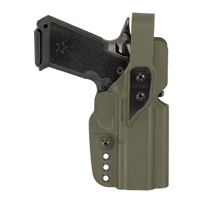 Holster XSR / Rétention niveau 2 / sans lampe - Kydex Green OD