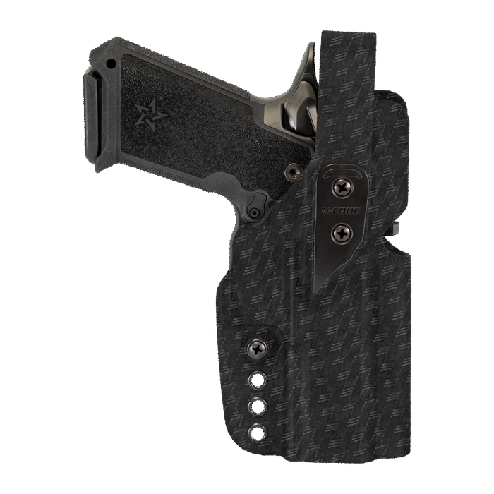 Holster XSR / Rétention niveau 2 / sans lampe - Kydex Noir Carbone