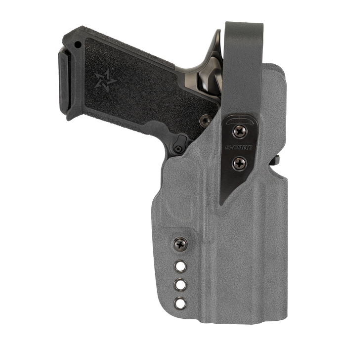Holster XSR / Rétention niveau 2 / sans lampe - Kydex Gris Fuzz