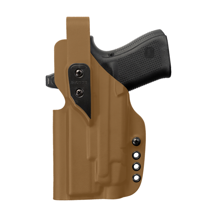 Holster XSR / Rétention niveau 2 / avec lampe - Kydex Coyote Tan