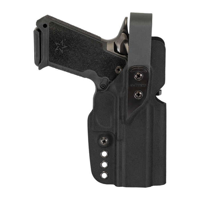Holster XSR / Rétention niveau 2 / sans lampe - Kydex Noir Fuzz