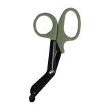 CISEAUX À PANSEMENTS MANCHE 18,5CM - OLIVE GREEN