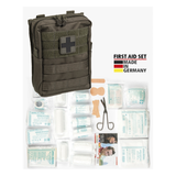 FIRST AID SET LEINA PRO GRANDE (43 pièces) - OLIVE GREEN