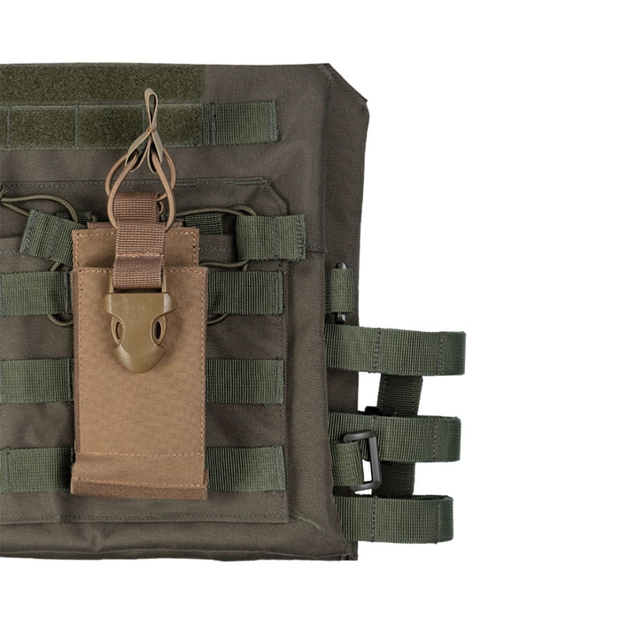 POCHE RADIO MOLLE - DARK COYOTE