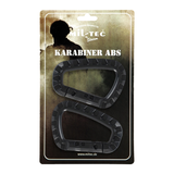 MOUSQUETONS ABS - NOIR