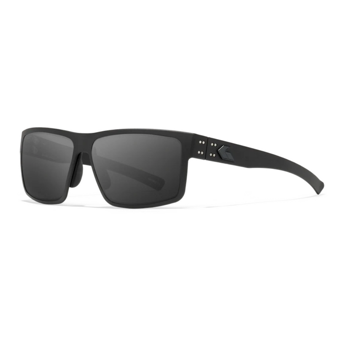 Lunettes de soleil Rig - Cerakote noir avec logo noir / Fumée