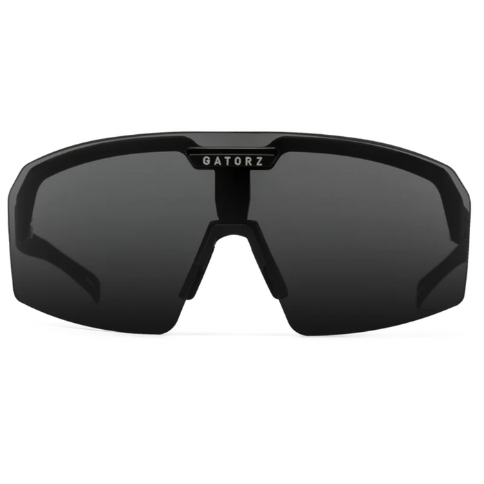 Lunettes de soleil Havok ANSI Z87 - Cerakote noir avec logo gravé / Fumé