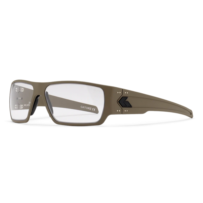 Lunettes Specter MILSPEC Ballistic - Photochromic w/ Anti-Fog (ANSI Z87+) - Tan Cerakote