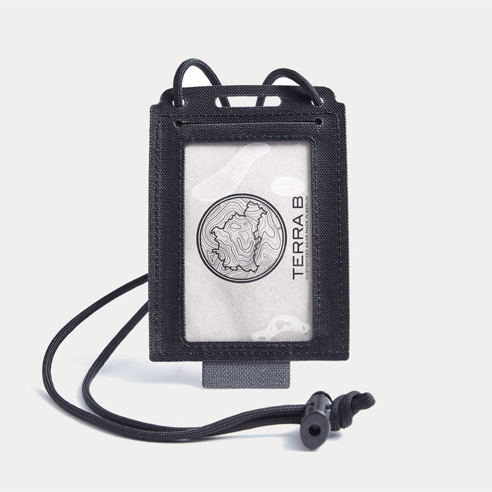 Porte Badge vertical - Noir