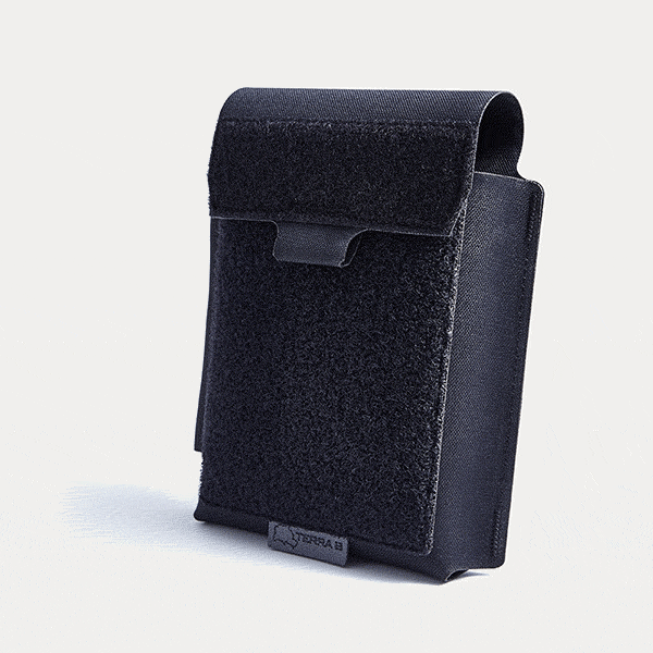 Poche verticale NOTE - Noir