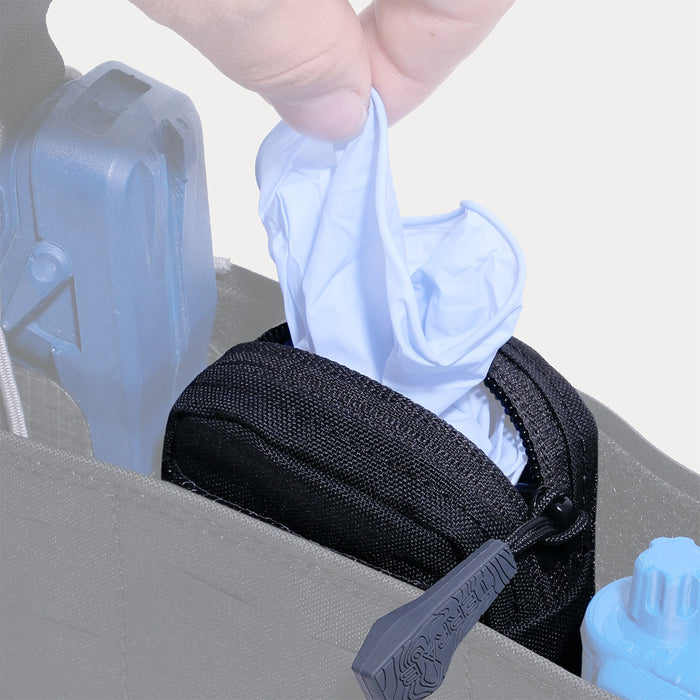 Poche Insert zip - Olive