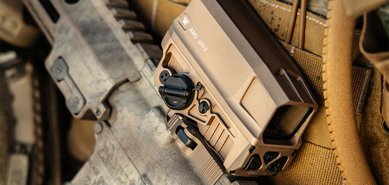 Razor AMG UH-1 Gen II - TAN - Red Dot Holographique - EBR-CQB (1 MOA)