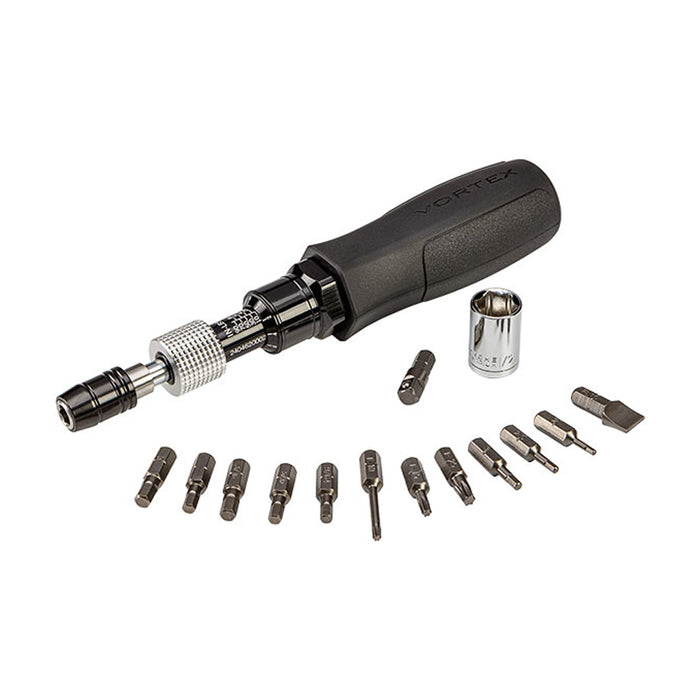 Tournevis dynamométrique Vortex + Embouts