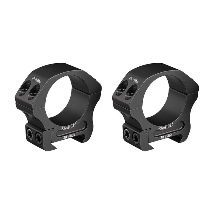 Colliers 30mm Vortex Pro Series - Diam : 30mm - Taille : Bas - La paire