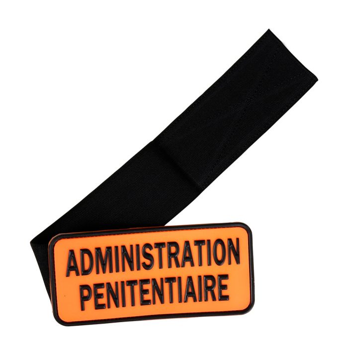 Brassard gomme ADMINISTRATION PENITENTIAIRE