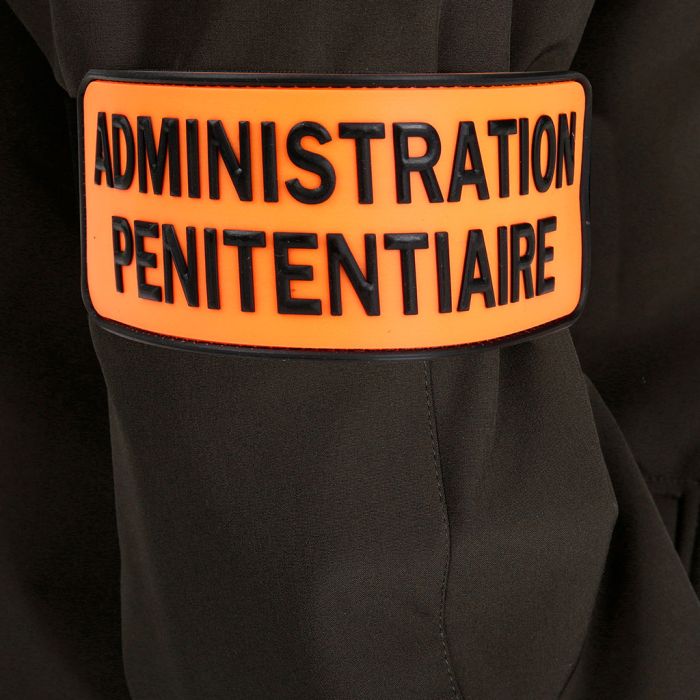 Brassard gomme ADMINISTRATION PENITENTIAIRE