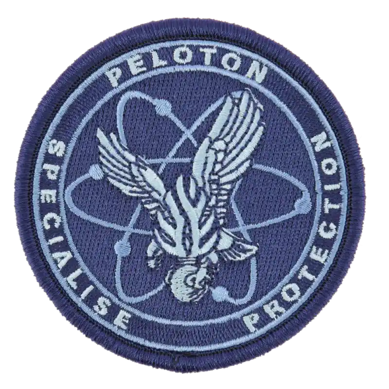 Ecusson GD Peloton Specialise Protection BV bleu — La Brigade de l ...