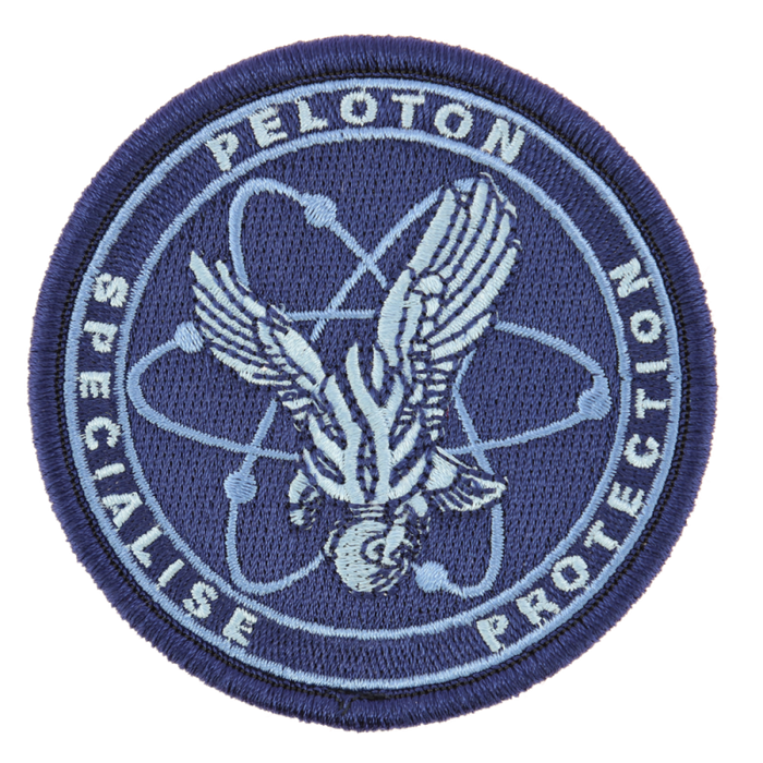 Ecusson GD Peloton Specialise Protection BV bleu