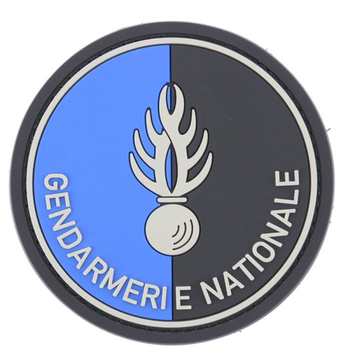 Ecusson PVC Gendarmerie Nationale NON AGREE REF 211 PVC