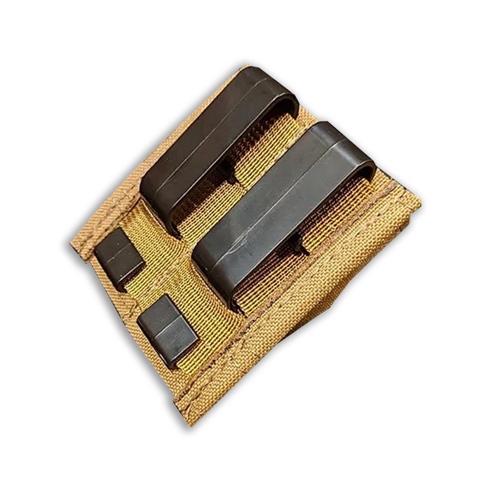 2 attaches de ceinture de 5 cm KYWI - NOIR