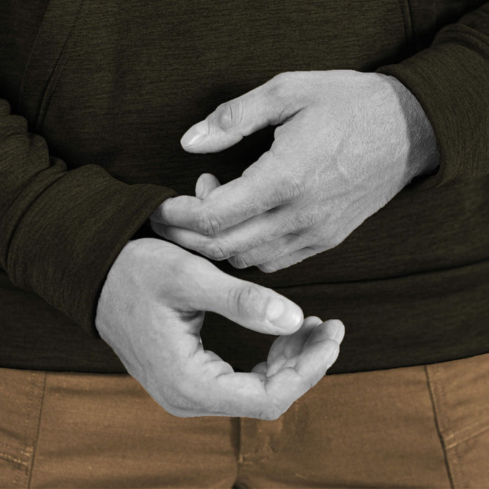 Sweat à capuche Hawk Raider - Dark Brown