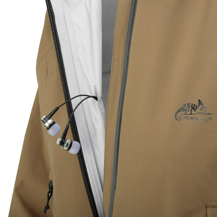 SQUALL HARDSHELL JACKET - TORRENTSTRETCH - Coyote