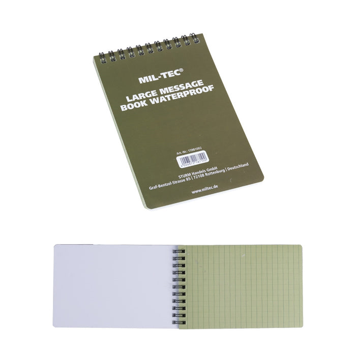 Carnet étanche WATERPROOF GRAND