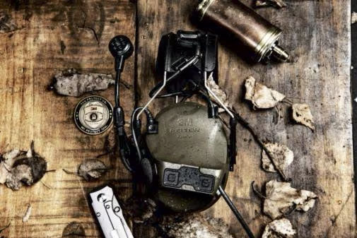 CASQUE PELTOR COMTAC VIII TMAS - SERRE-TETE - VERT