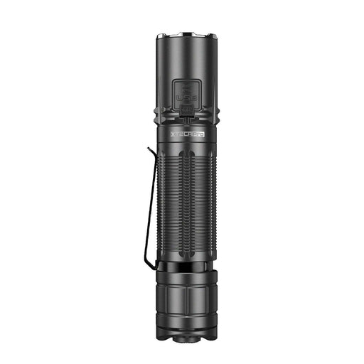 Lampe tactique rechargeable XT2CR PRO LED - 2100 Lumens - Klarus  profil
