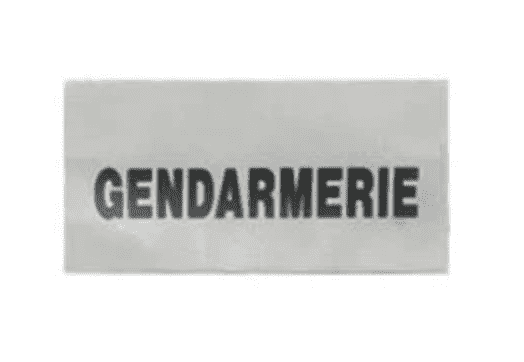Bandeaux réfléchissants Gendarmerie Poitrine - GK PRO