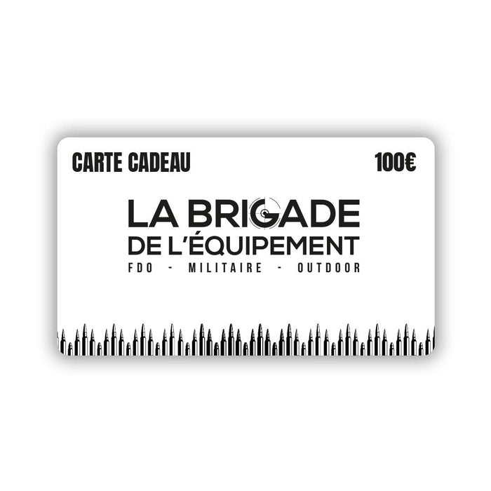 Carte Cadeau La Brigade de l'Équipement - La Brigade de l'équipement 100€