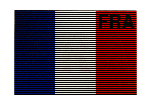 Dual Patch IR France Coloré - Clawgear 