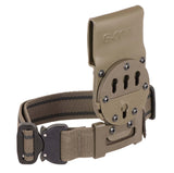 Passant de ceinture RTI optimal drop avec sangle de cuisse et boucle Cobra Coyote