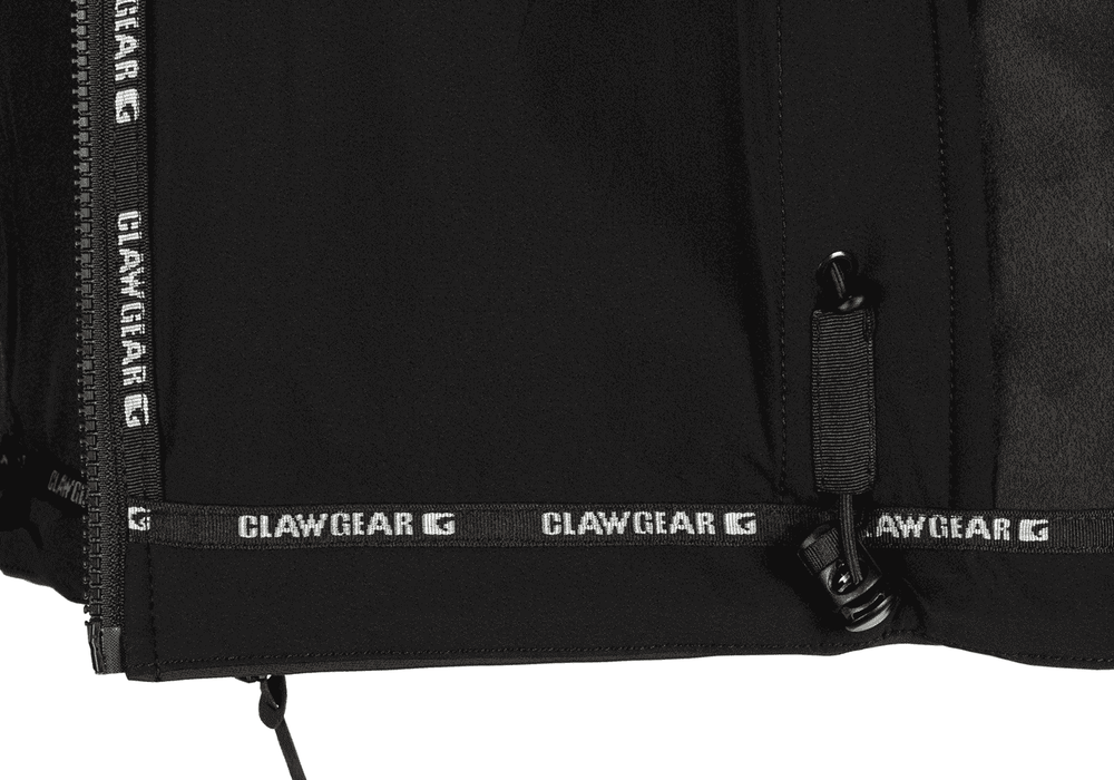 Softshell légère Rapax Noir - Clawgear Logo bas