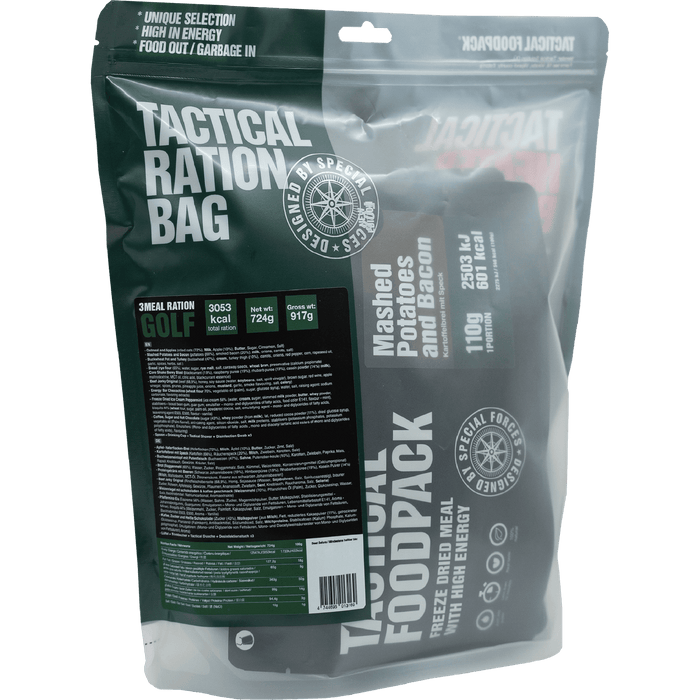 Ration de 3 Repas Golf - Tactical Foodpack