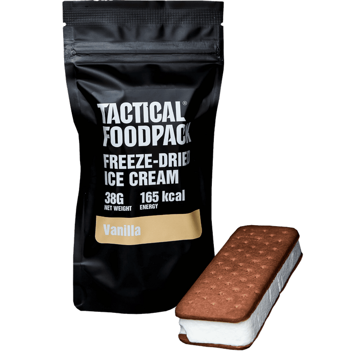 Ration de 3 Repas Hôtel - Tactical Foodpack glace vanille