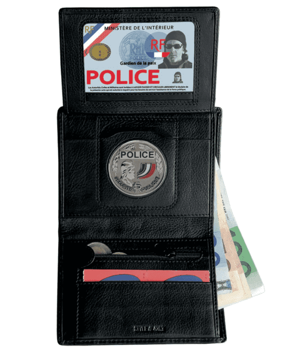 Médaille porte-carte Police Municipale