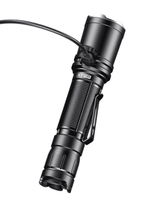 Lampe tactique rechargeable XT11R LED - 1300 Lumens - Klarus — La