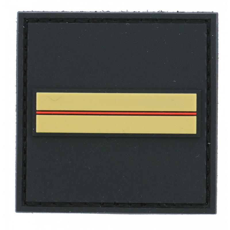 Grades Velcro PVC Adjudant Gendarmerie Pompiers — La Brigade de l