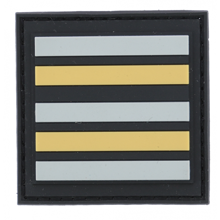 Grades Velcro PVC Lieut-Colonel Gendarmerie Pompiers