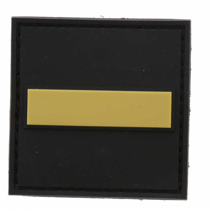 Grades Velcro PVC Sous Lieutenant Garde Mobile