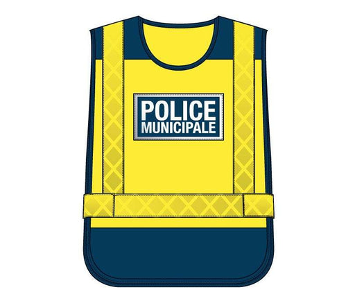 Chasuble Bicolore Haute Visibilité Police Municipale - Equipolwear