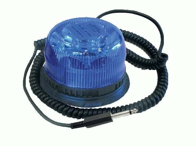Gyrophare à LED rotatif ou flash - Stand by Mercura bleu