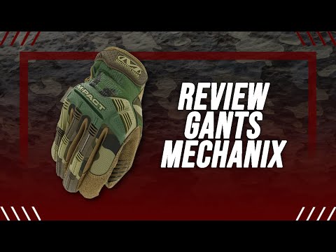 Gants M-Pact noir - Mechanix Wear vidéo youtube