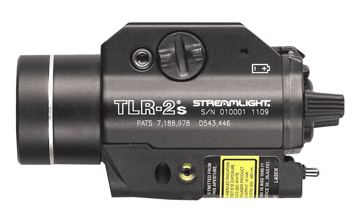 LAMPE STREAMLIGHT TLR-2S - NOIRE - AVEC STROBE