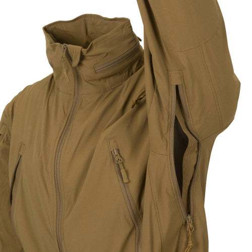 Veste Trooper Jacket - StormStretch® - Coyote - Helikon Tex﻿ poche bras