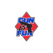 Patch "GUN IS FUN" - PVC - Rouge - Helikon Tex 